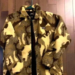 Obey camo Sherpa jacket